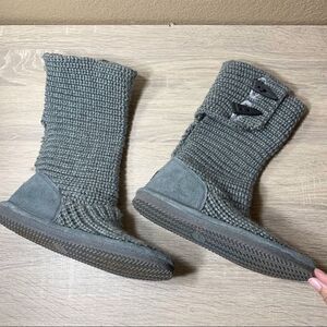 Bear Paw girls knit tall boots‎